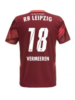 RB Leipzig Arthur Vermeeren #18 Auswärtstrikot 2024-25 Kurzarm